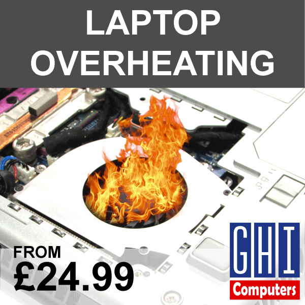 Laptop overheating From £24.99