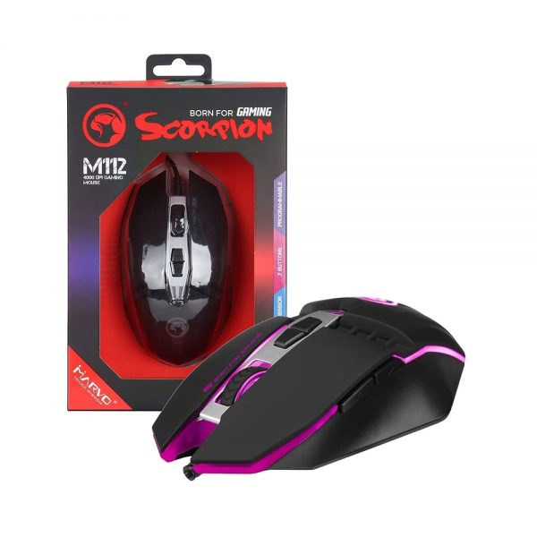 Marvo M112 Scorpion RGB Gaming Mouse